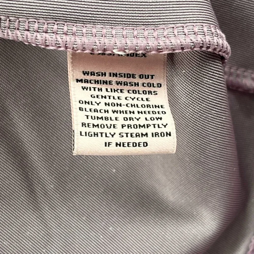 VTG Y2K Juicy Couture Lilac Shimmer Zip Up Velour Track Jacket